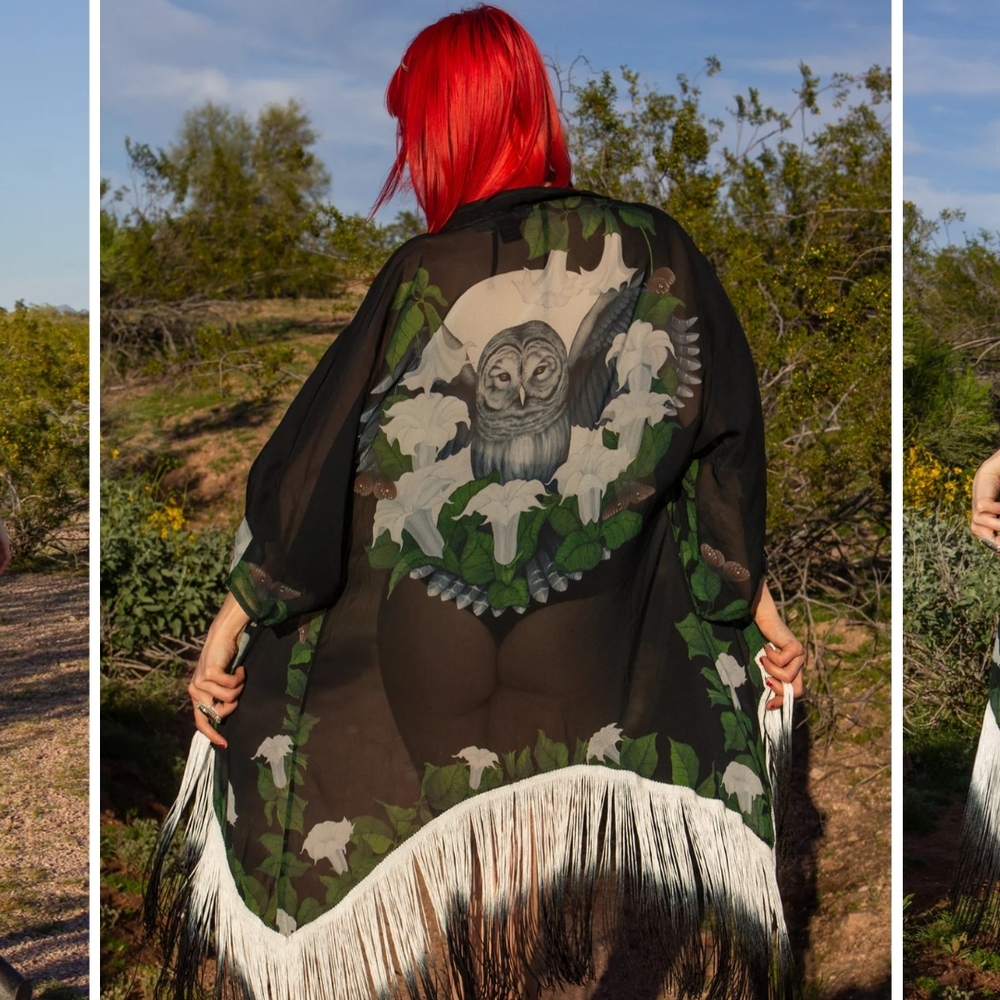 ISO Warrior Within Owl Kimono